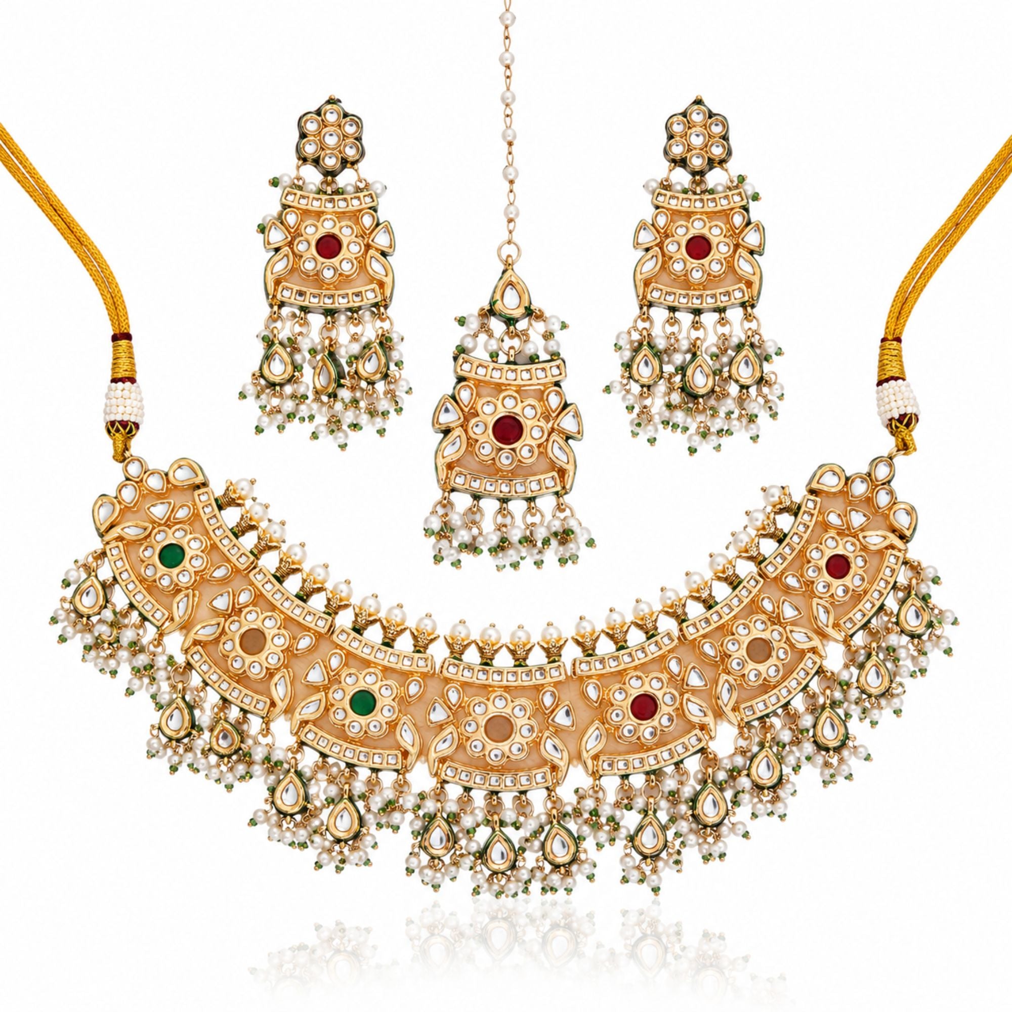 Samragni Grand Kundan Choker Set