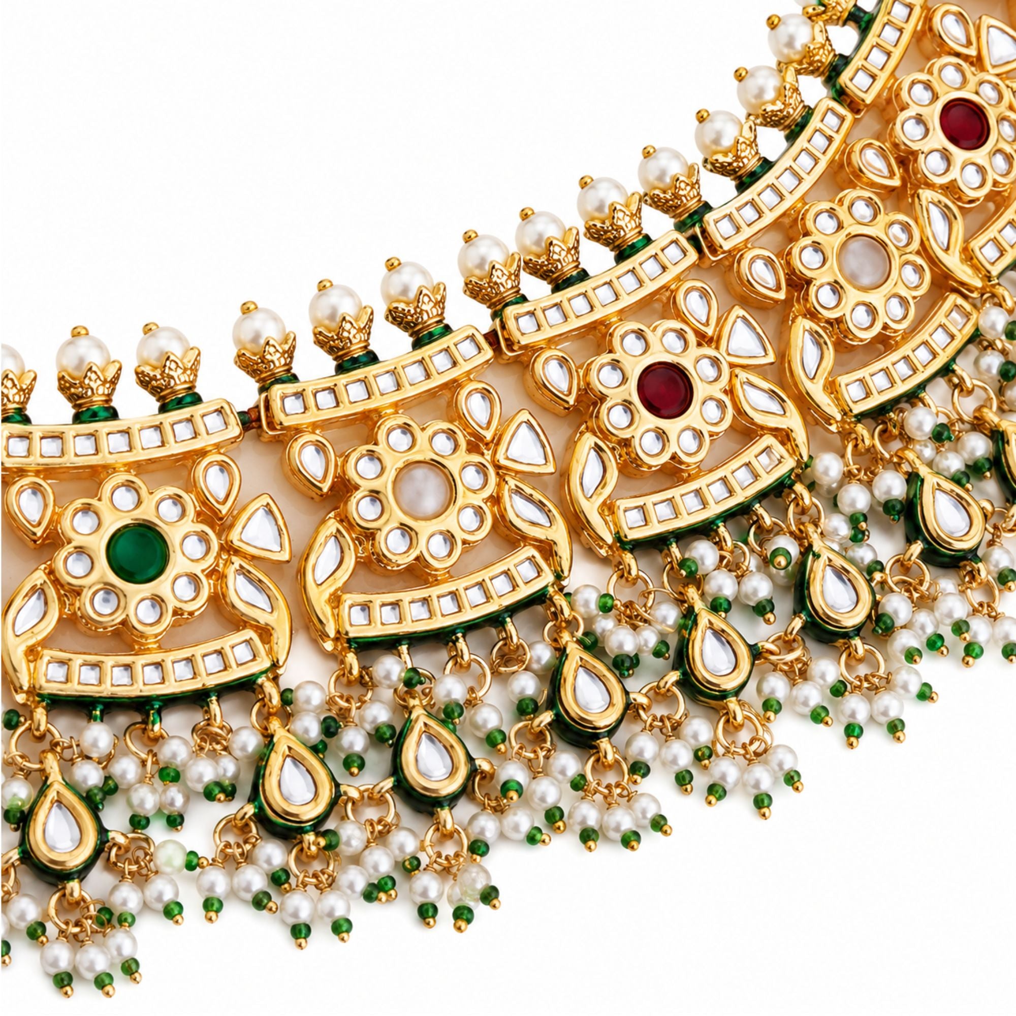 Samragni Grand Kundan Choker Set