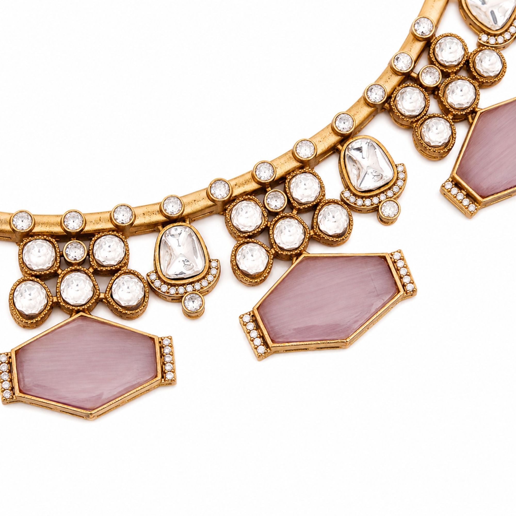 Gulabi Blush Kundan Bridal Set