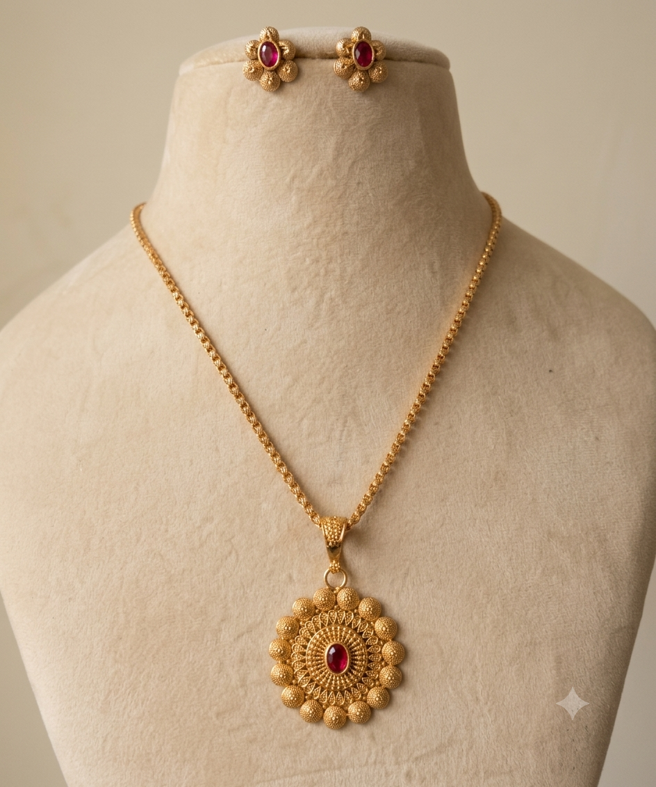 Bushra Indian Pakistani Polki Bridal Jewelry Set Wedding Necklace Earrings for Women Gold Plated