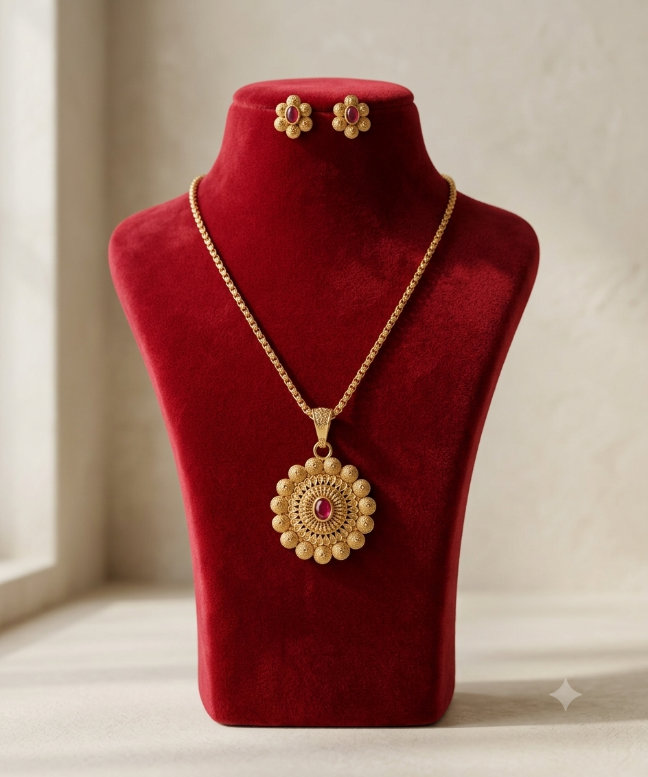 Bushra Indian Pakistani Polki Bridal Jewelry Set Wedding Necklace Earrings for Women Gold Plated