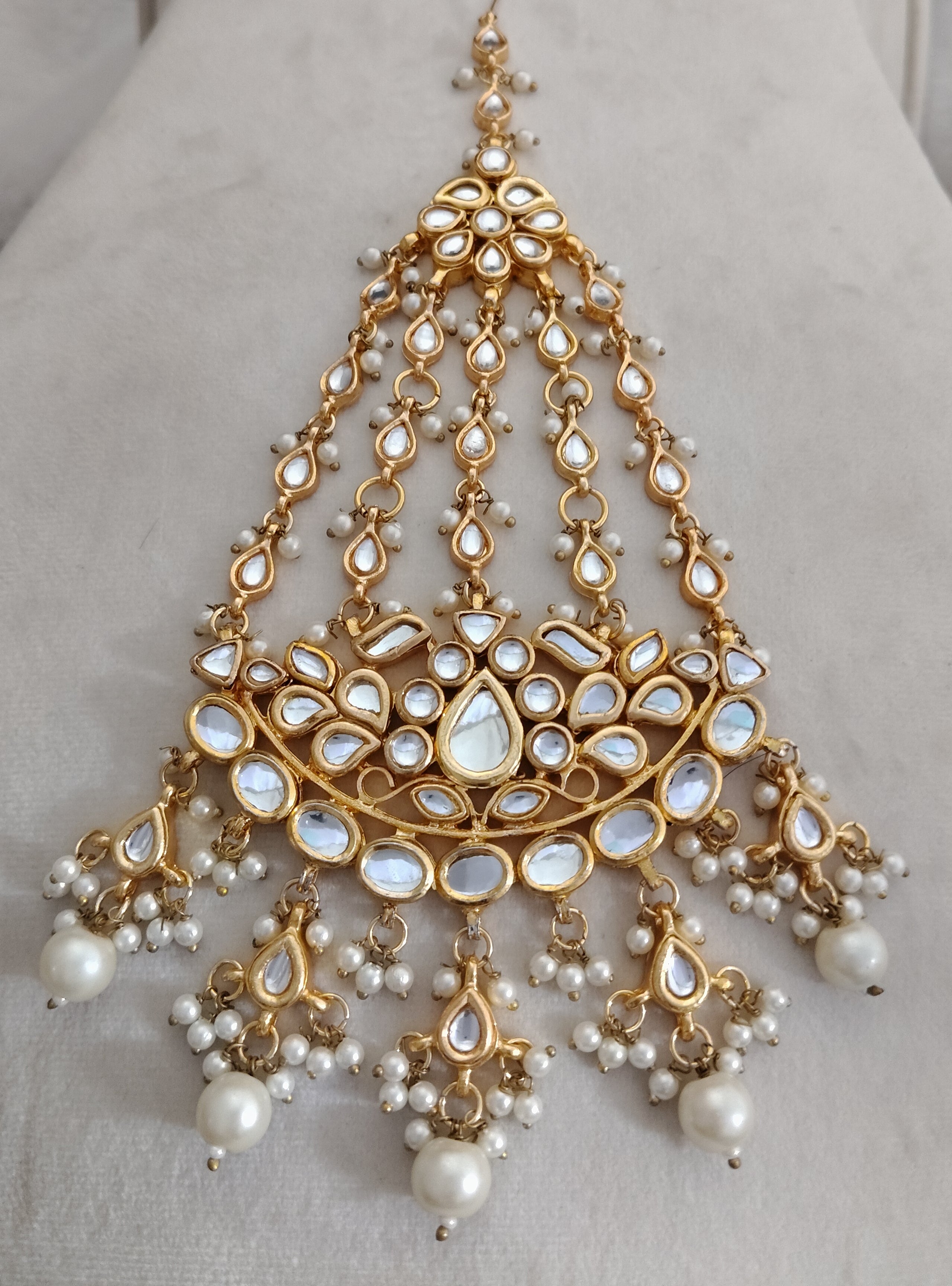 Traditional Rajasthani Kundan Jhumar Bridal for Festive Wear Roz Jewellers