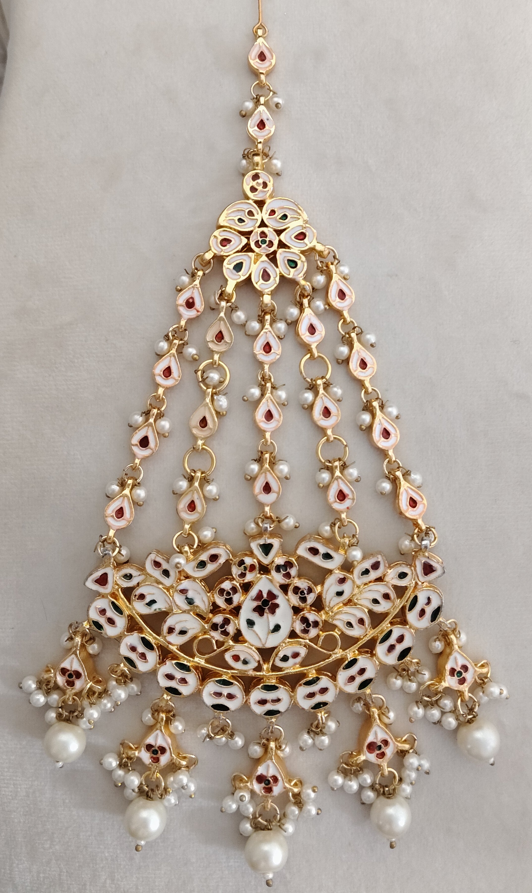 Traditional Rajasthani Kundan Jhumar Bridal for Festive Wear Roz Jewellers