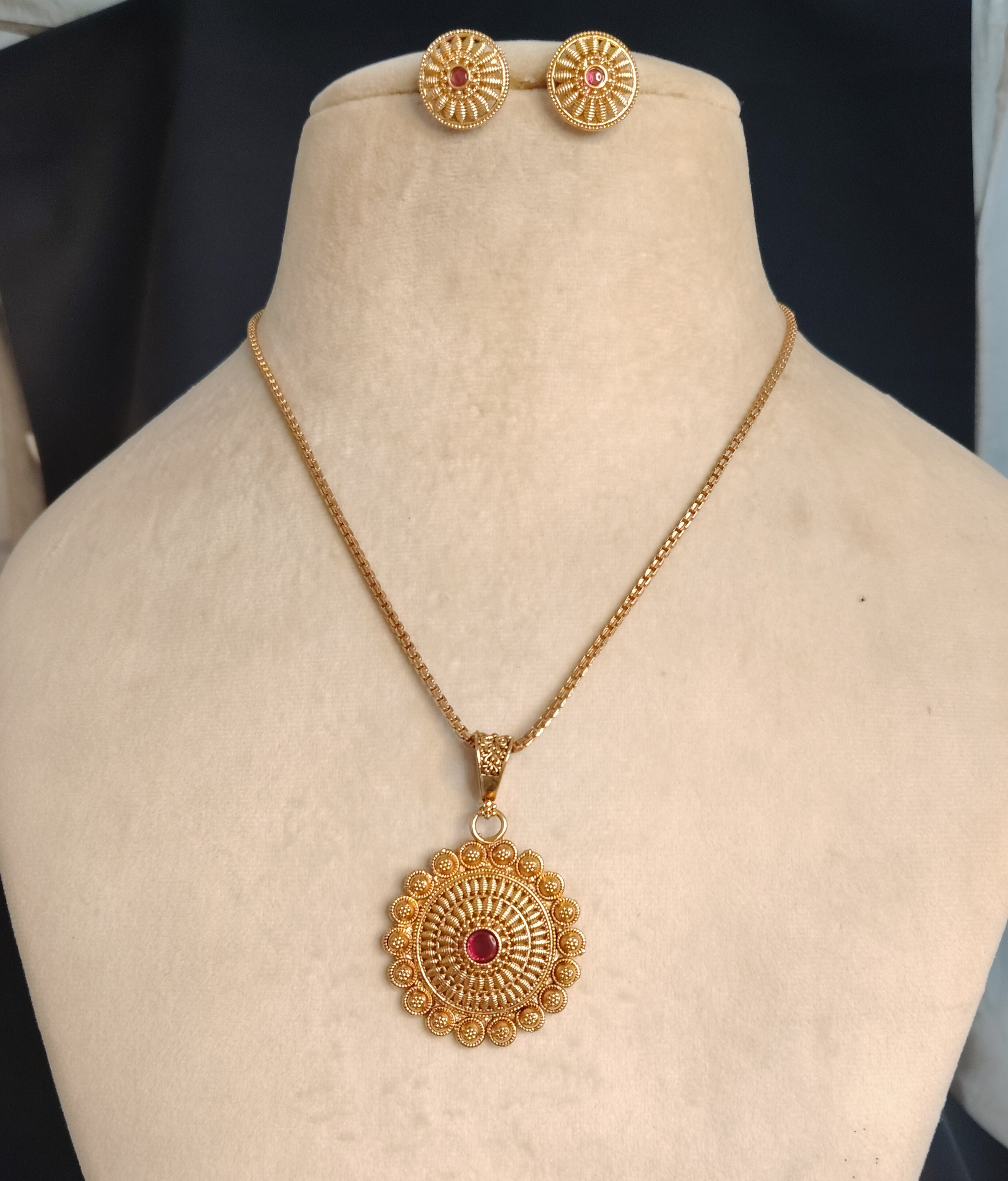 Lubna Indian Pakistani Polki Bridal Jewelry Set Wedding Necklace Earrings for Women Gold Plated