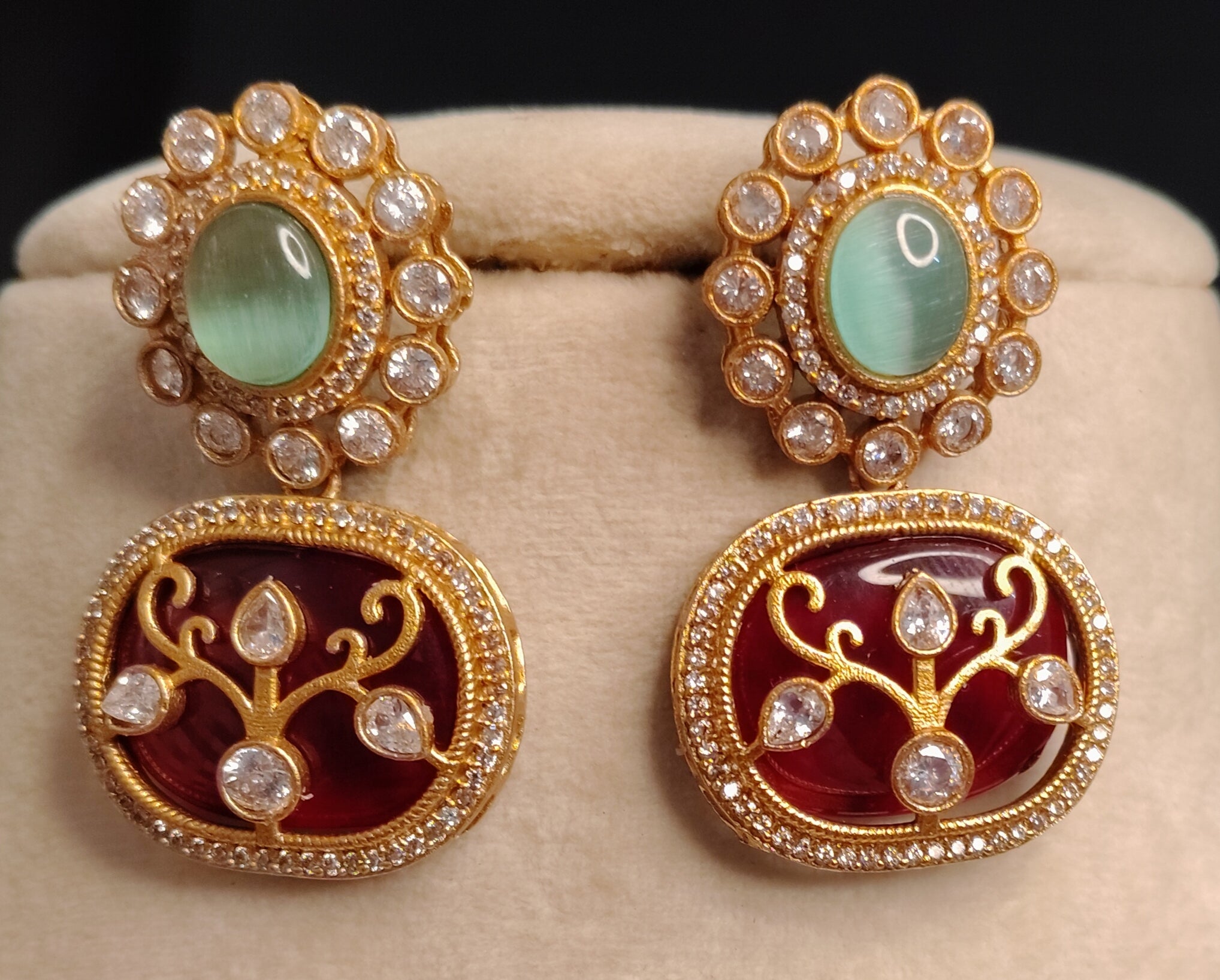 Anamta Handcrafted Multicolor Kundan Necklace Set Roz Jewellers.