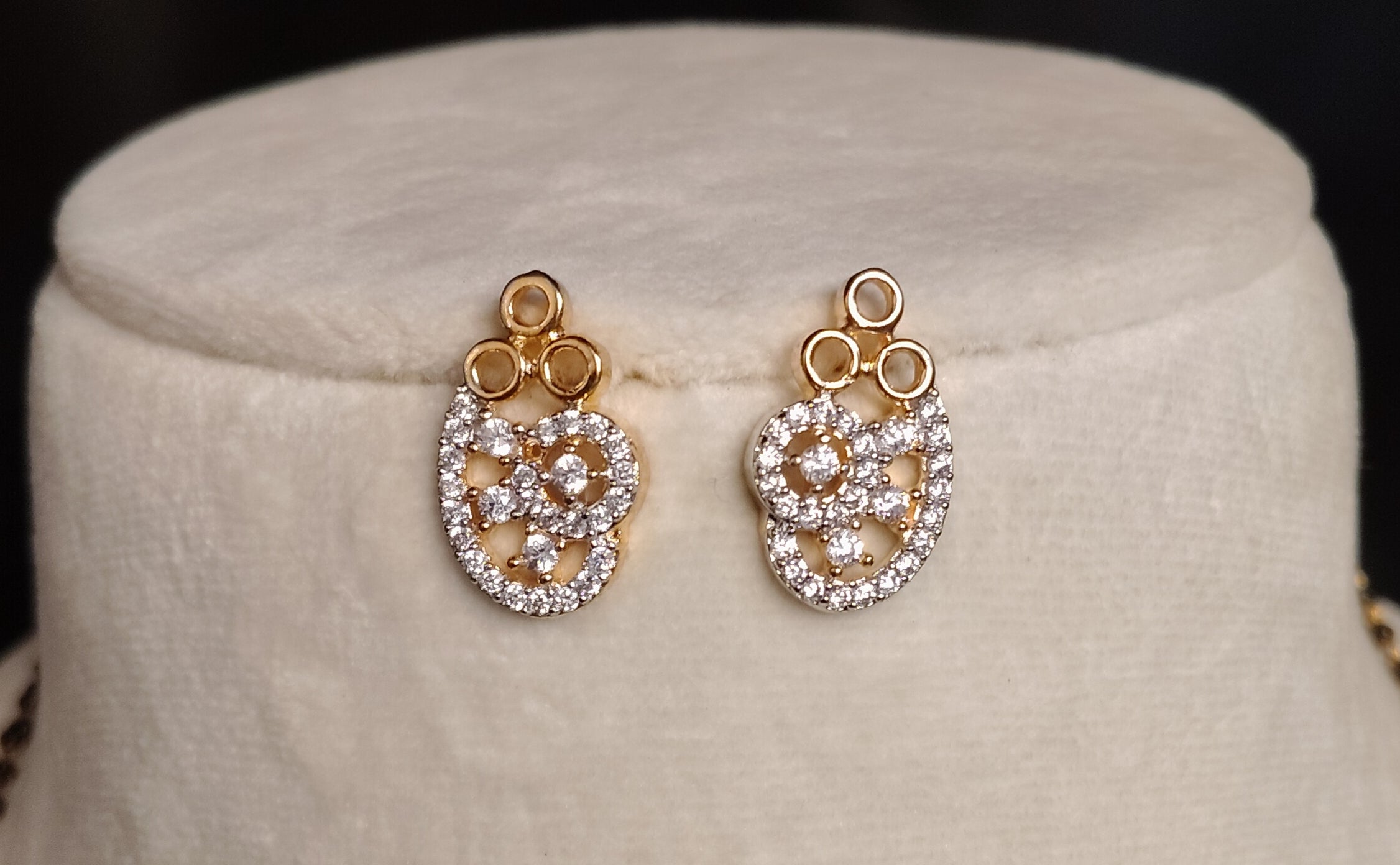 Elaf Indian Bridal Mangalsutra of American Diamond Roz Jwellers.