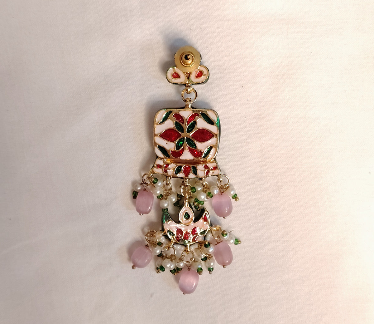 Designer Indian Pink Kundan Choker Necklace Bridal Wedding Statement Jewellery Roz Jewellers.