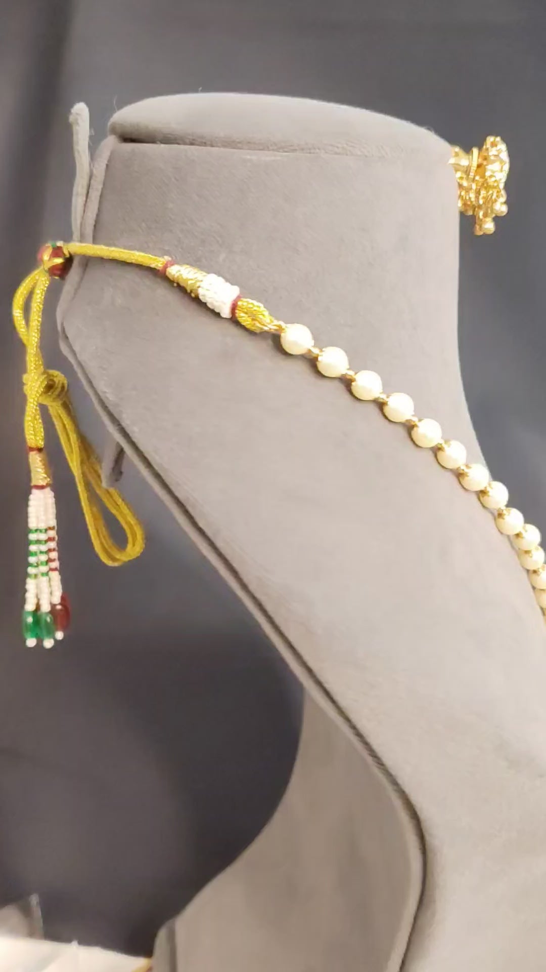 Khadija Indian Pakistani Polki Bridal Jewelry Set Wedding Necklace Earrings for Women Gold Plated