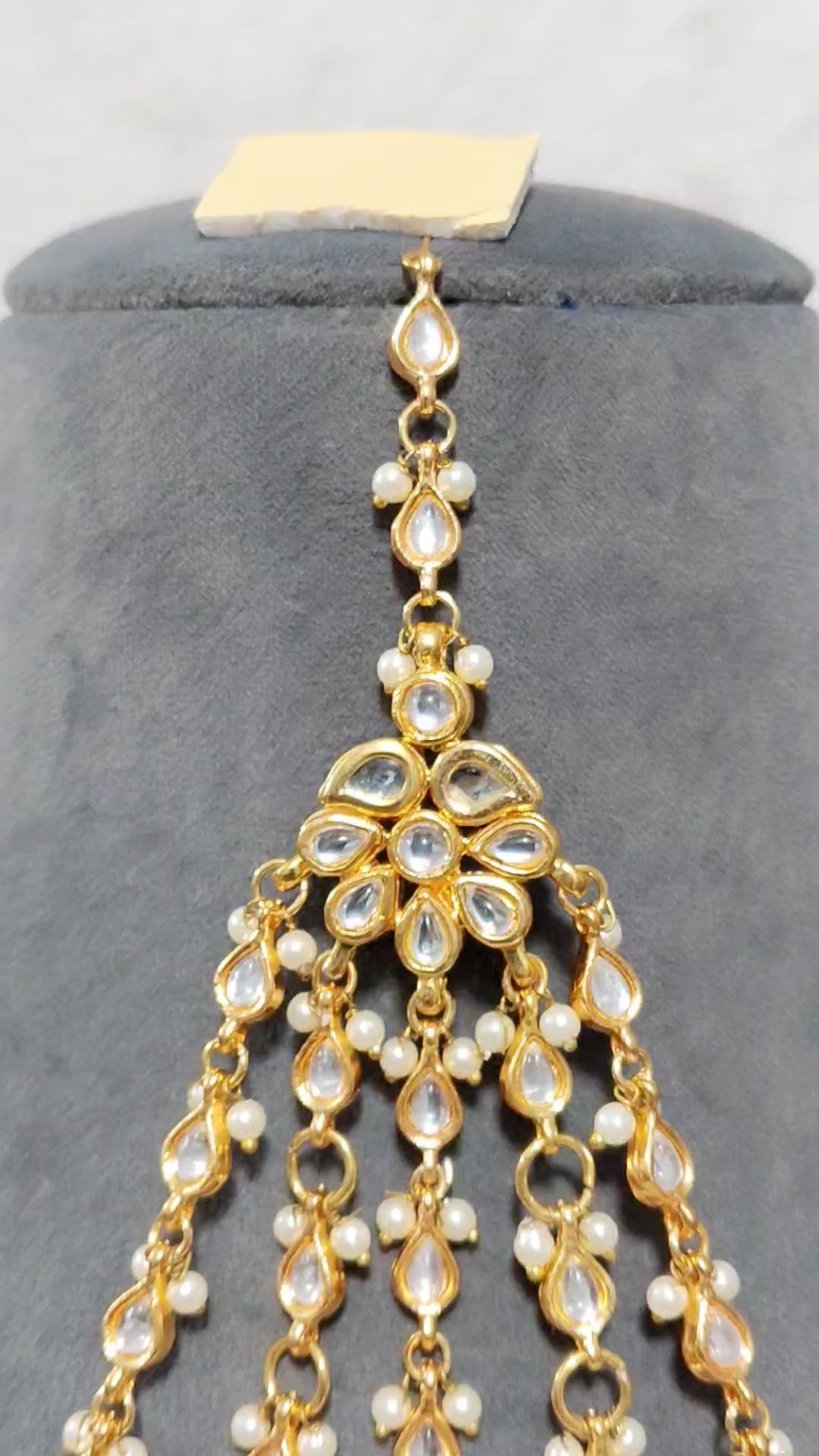 Traditional Rajasthani Kundan Jhumar Bridal for Festive Wear Roz Jewellers