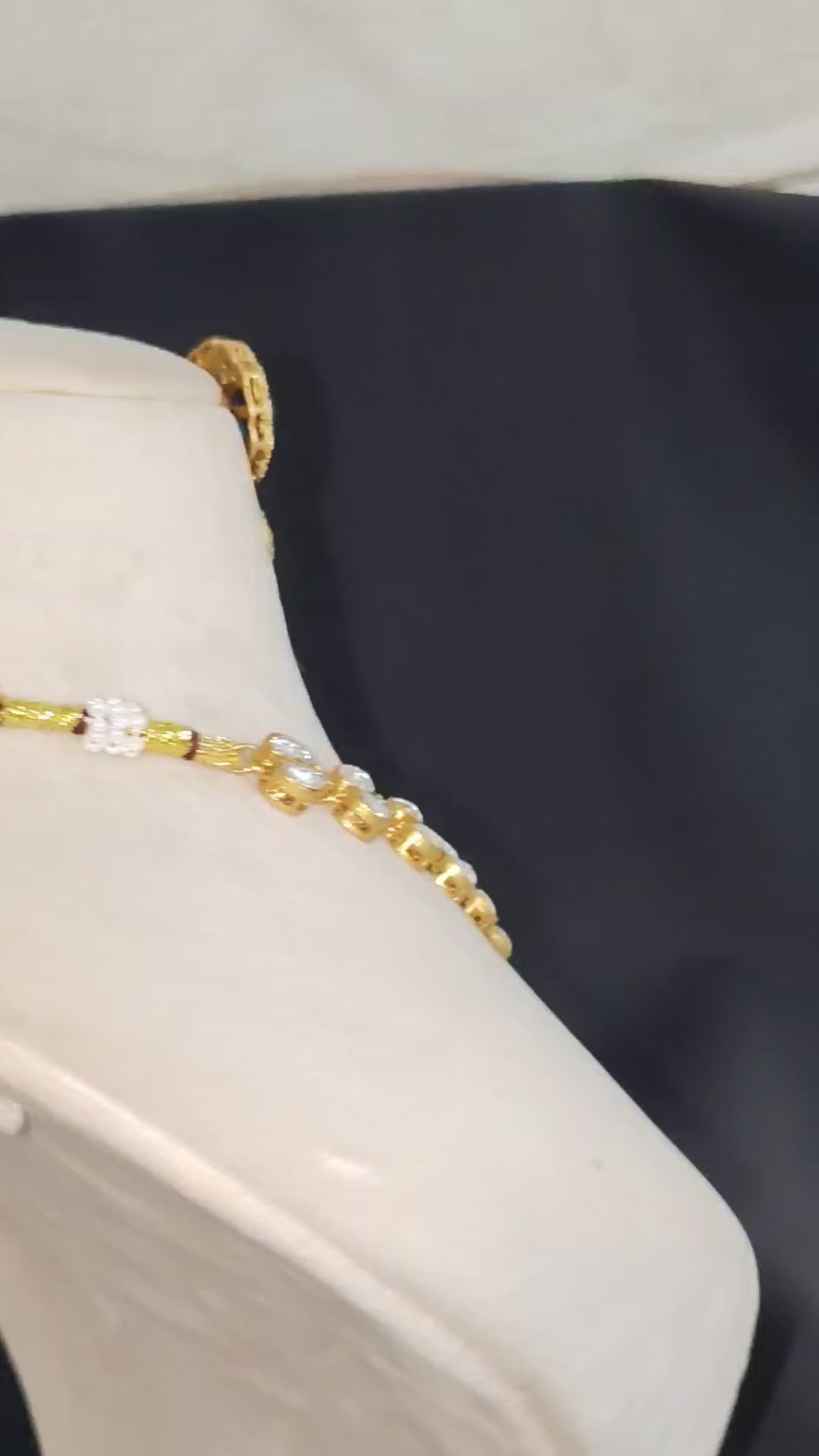 Moissanite Necklace Set: Royal Indian Bridal Wedding Jewelry for Festive Occasions