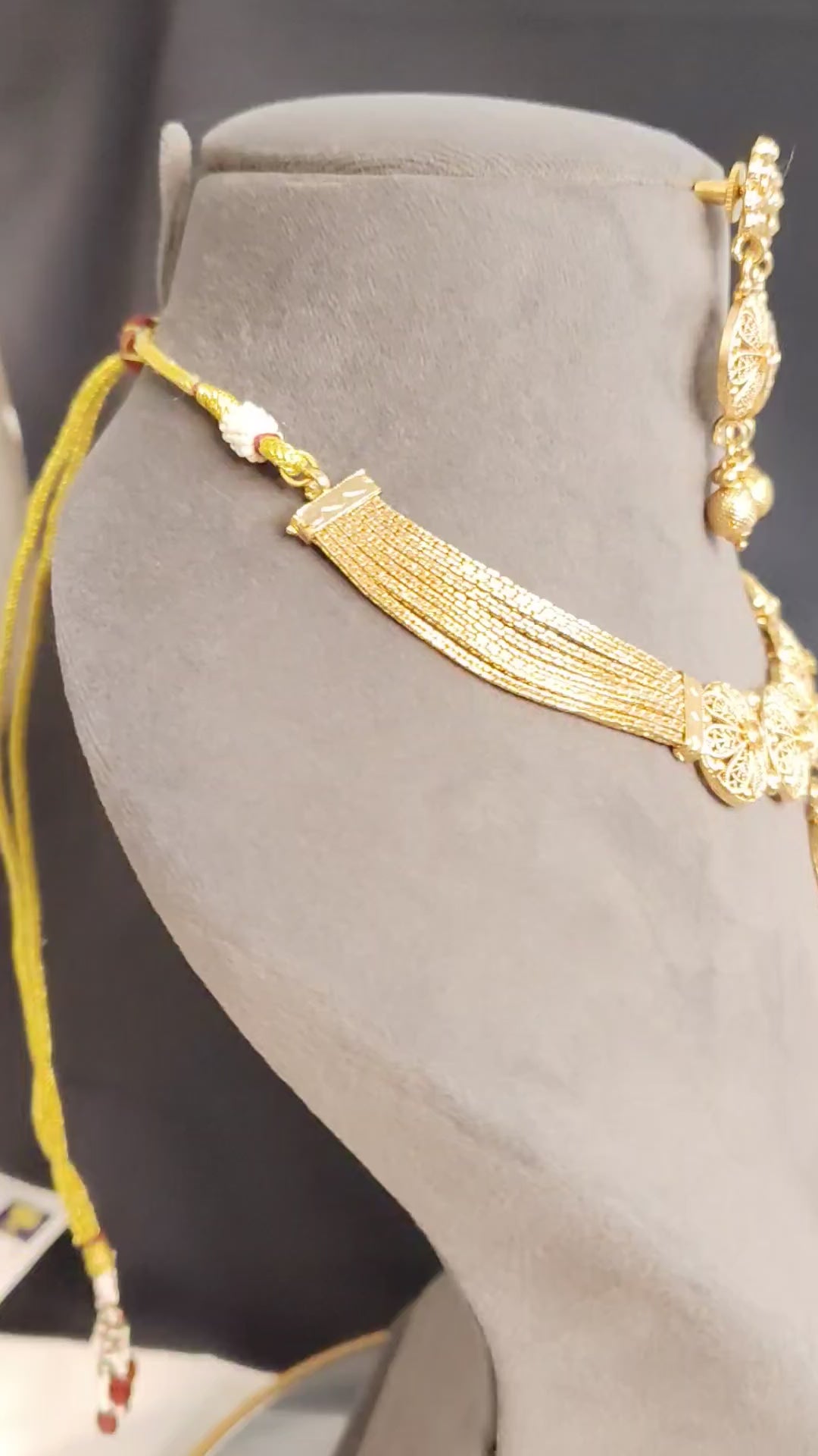 Mehnaaz Indian Pakistani Polki Bridal Jewelry Set Wedding Necklace Earrings for Women Gold Plated